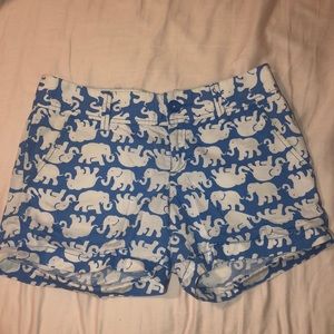 Lilly Pulitzer blue Callahan shorts